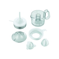 Severin SEVERIN CP 3535 - citruspress - borstat rostfritt stål/vit