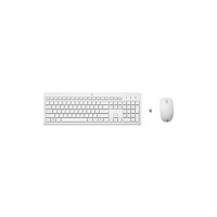 HP HP 230 - sats med tangentbord och mus - QWERTY - engelska - vit Inmatningsenhet