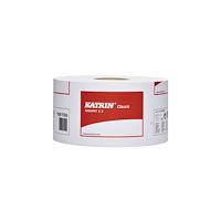 KATRIN Katrin Classic Gigant S 2 - toalettpapper - 1600 ark - rulle - 200 m - vit (paket om 12)