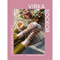 Anna Nikipirowicz Virka sockor : 15 färgglada virkprojekt (inbunden)