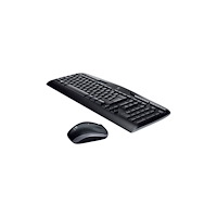 Logitech Logitech Wireless Combo MK330 - sats med tangentbord och mus - brittisk - svart Inmatningsenhet