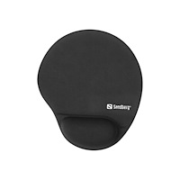Sandberg Sandberg mustablett med handledskudde - memory foam, round