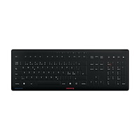 CHERRY CHERRY STREAM PROTECT - tangentbord - QWERTY - hela norden - svart Inmatningsenhet