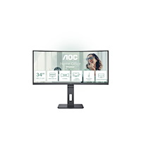 AOC AOC Pro-line CU34P3CV - P3 Series - LED-skärm - böjd - 34"