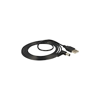 DeLOCK Delock - strömkabel - DC-jack 5,5 x 2,1 mm till USB (endast ström) - 1.5 m