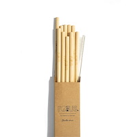 ReuseUs Återanvändningsbara Bambu Sugrör