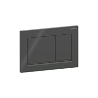 GEBERIT Geberit Omega30 spolplatta, vinklad, dubbelspolning, Knapp:...