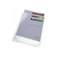 LEITZ Leitz Premium - arkskyddare - för A4 - kapacitet: 200 ark - klar (paket om 10)