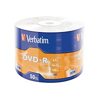 VERBATIM Verbatim - DVD-R x 50 - 4.7 GB - lagringsmedier