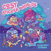 Tukan Förlag Cosy sticker worlds: magiskt mysigt