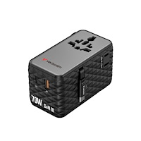 VERBATIM Verbatim Charge 'n' Travel strömadapter - GaN III, universell - USB-C, USB - 70 Watt