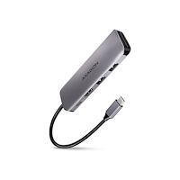 AXAGON AXAGON HMC-5 - dockningsstation - USB-C 3.2 Gen 1 / USB 3.0 / Thunderbolt 3 - HDMI
