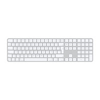 Apple Apple Magic Keyboard with Touch ID and Numeric Keypad - tangentbord - USB-C - svensk - vita tangenter Inmatningsenhet