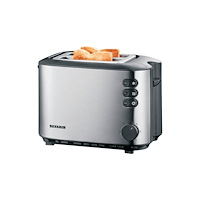 SEVERIN Elektrogeräte GmbH SEVERIN AT 2514 - brödrost - svart / borstat rostfritt stål