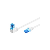Goobay Goobay 51539, 5 m, Cat6a, U/UTP (UTP), RJ-45, RJ-45, Vit, Bl...