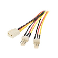StarTech.com StarTech.com Strömsplitterkabel för TX3-fläkt, - strömdelare för fläkt - 3 PIN intern effekt till 3 PIN intern effekt -...