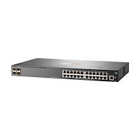 Hewlett Packard Enterprise HPE Aruba 2930F 24G 4SFP - switch - 24 portar - Administrerad - rackmonterbar