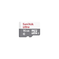 SANDISK SanDisk Ultra - flash-minneskort - 16 GB - microSDHC UHS-I