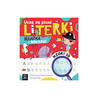 Aksjomat Lära sig skriva bokstäver. spårbok. 3D-mönster. grafomotoris...