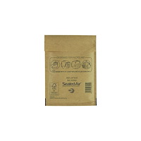Sealed Air Bubbelpåse A/000 110x160cm brun 200/fp
