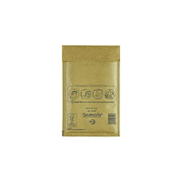 Sealed Air Bubbelpåse 120x210mm brun 200/fp