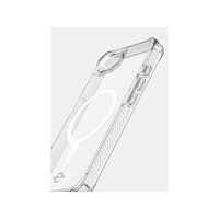 ITSkins ITSKINS APS4-HMACR-TRSP, Kantskydd, Apple, iPhone 16e, 15,5...