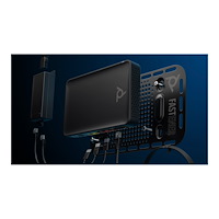 Hewlett-Packard HP Poly Studio G62 No Radio or Power Cord - TAA-kompatibel - med PoE+ Adapter - power adapter included