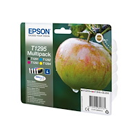 EPSON Epson T1295 Multipack - 4-pack - svart, gul, cyan, magenta - original - bläckpatron