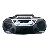 Lenco Lenco SCD-720SI - boombox - CD, USB-radio, Cassette, Bluetooth