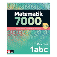 Lena Alfredsson Matematik 7000 nivå 1abc Vux (häftad) (Skadad)