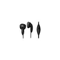 Philips Philips SHE1355BK - hörlurar med mikrofon - 3,5 mm kontakt