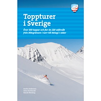 Johan Ranbrandt Toppturer i Sverige (bok, flexband)