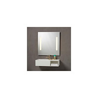 zevercsslr Spegel GODHAVN LED 15W/830 badrumsspegel med 2 ljusfält 800X...