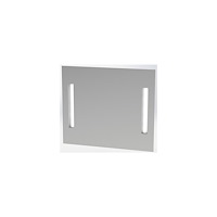 zevercsslr Spegel GODHAVN LED 15W/830 badrumsspegel med 2 ljusfält 1000...