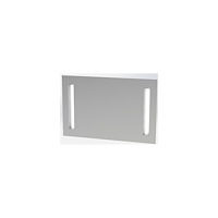 zevercsslr GODHAVN LED-spegel 15W/830 för badrum med 2 ljusfält 1000x65...