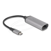DeLOCK Delock - nätverksadapter - USB-C - 10M/100M/1G/2.5G/5 Gigabit Ethernet x 1