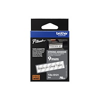 Brother Brother TZe-S121 - bandlaminat - 1 kassett(er) - Rulle (0,9 cm x 8 m)