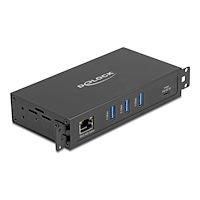 DeLOCK Delock - hubb - RJ45, 1.5 kV isolation - 3 portar