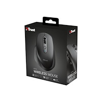 Trust Computer Products Trust Ozaa+ - mus - flera enheter - 2.4 GHz, Bluetooth - svart