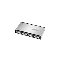 LogiLink LogiLink UA0404 USB 2.0 Hub 4 portar, inkl. nätaggregat (UA0...