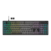 Corsair Microsystems CORSAIR K55 CORE RGB - tangentbord - gaming - QWERTY - Nordisk - svart Inmatningsenhet