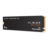 Western Digital WD_BLACK SN7100 WDBELG0040BBK - SSD - 4 TB - PCIe 4.0 x4 (NVMe)