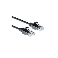 ACT ACT patch-kabel - 50 cm - svart, RAL 9011