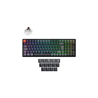 Keychron Keychron K4 QMK, 96%, Kabel & Trådlös, USB + RF Wireless + B...