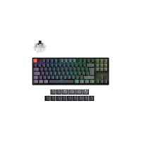 Keychron Keychron K8 QMK, Kabel & Trådlös, USB + RF Wireless + Blueto...