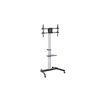 LogiLink LogiLink vagn - för TV/monitor - höjdjusterbar, max. 50 kg - svart/grå