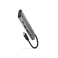 AXAGON AXAGON HMC-5G21 - dockningsstation - USB-C 3.2 Gen 2 / USB4 / Thunderbolt 3 / Thunderbolt 4 / Thunderbolt 5 - HDMI