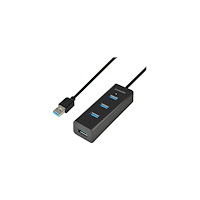 AXAGON AXAGON HUE-S2BL - hubb - 4 portar