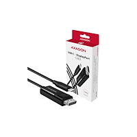 AXAGON RVC-DPC USB-C till DisplayPort-omvandlare/kabel 1,8 m 4K/60H...