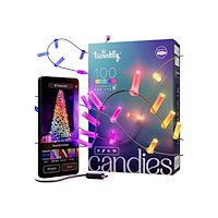 Ledworks Twinkly Candies - stränglampor - LED x 100 - 7 W - RGB-lampa - ljus - transparent
